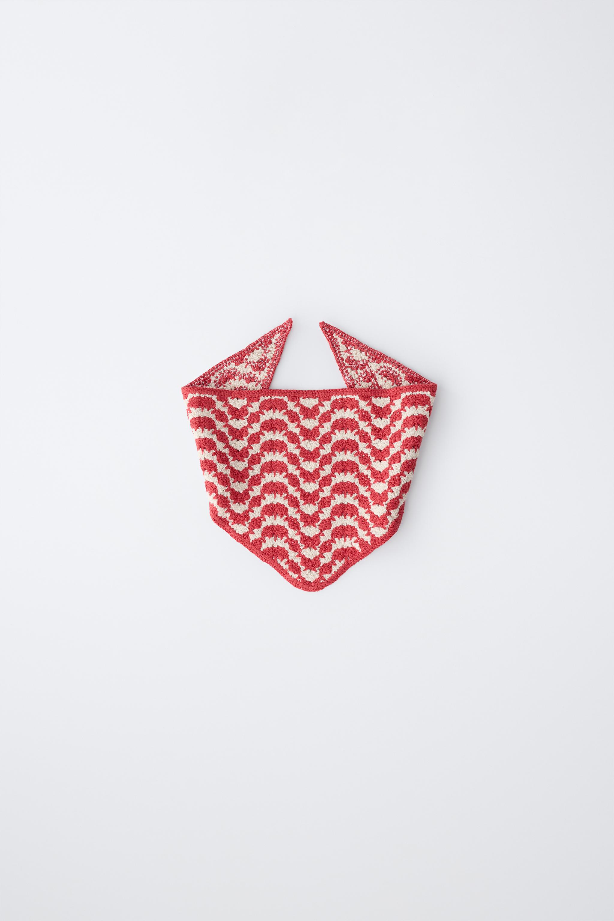 BANDANA EN MAILLE TEXTURÉE